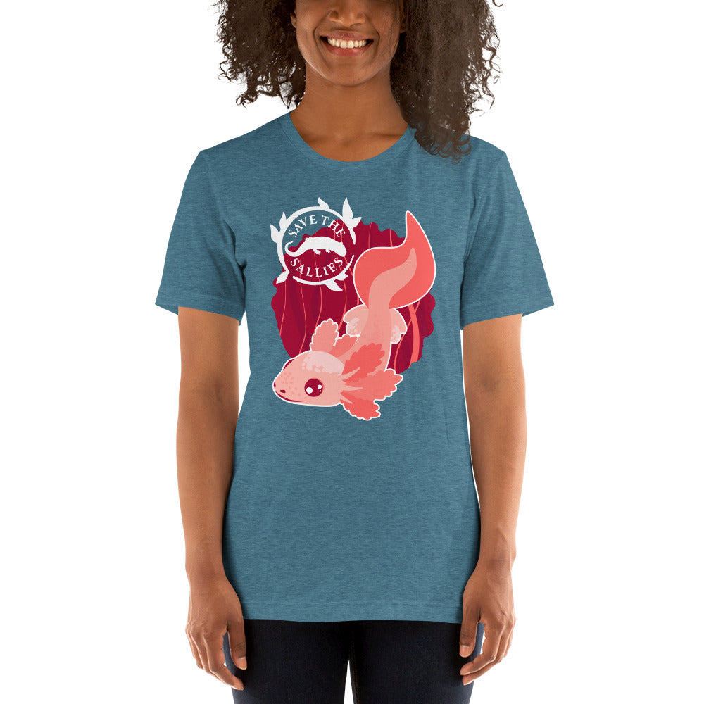 Save the Sallies Unisex Tee - Axolotl