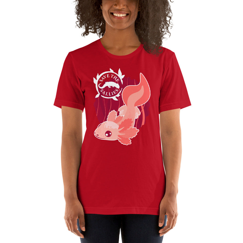 Save the Sallies Unisex Tee - Axolotl