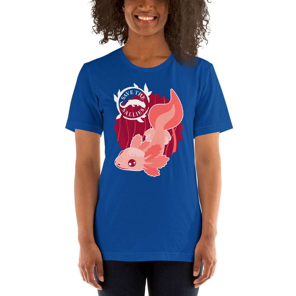 Save the Sallies Unisex Tee - Axolotl