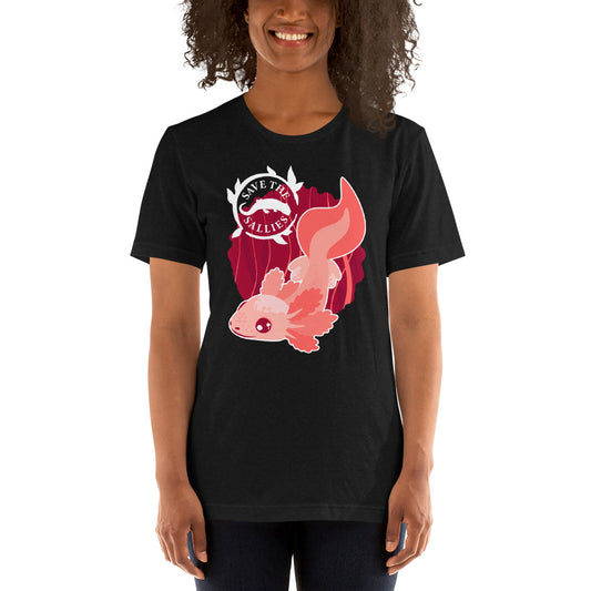 Save the Sallies Unisex Tee - Axolotl